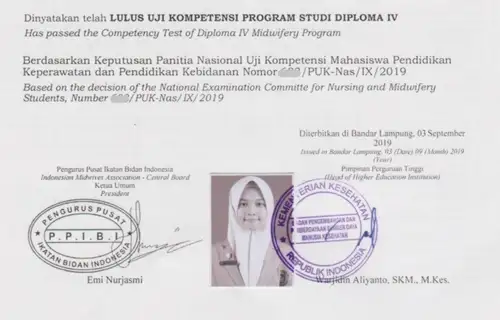 Sertifikat Kompetensi Spa